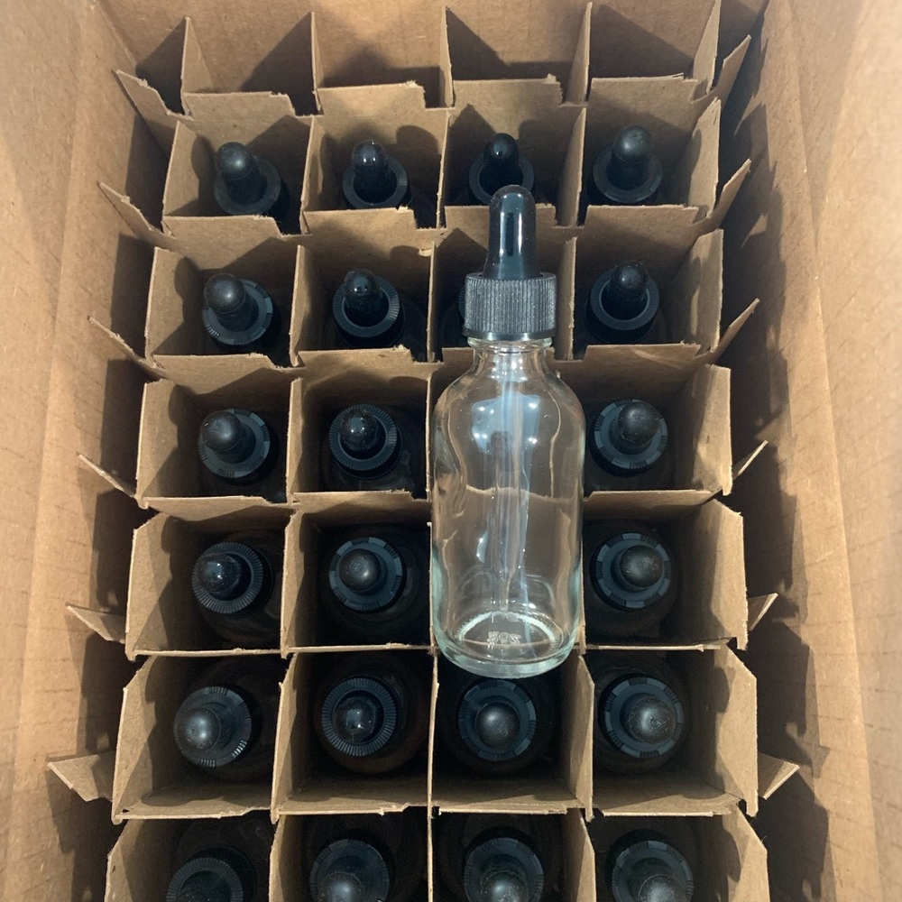 2oz Glass Bottles w/ Droppers